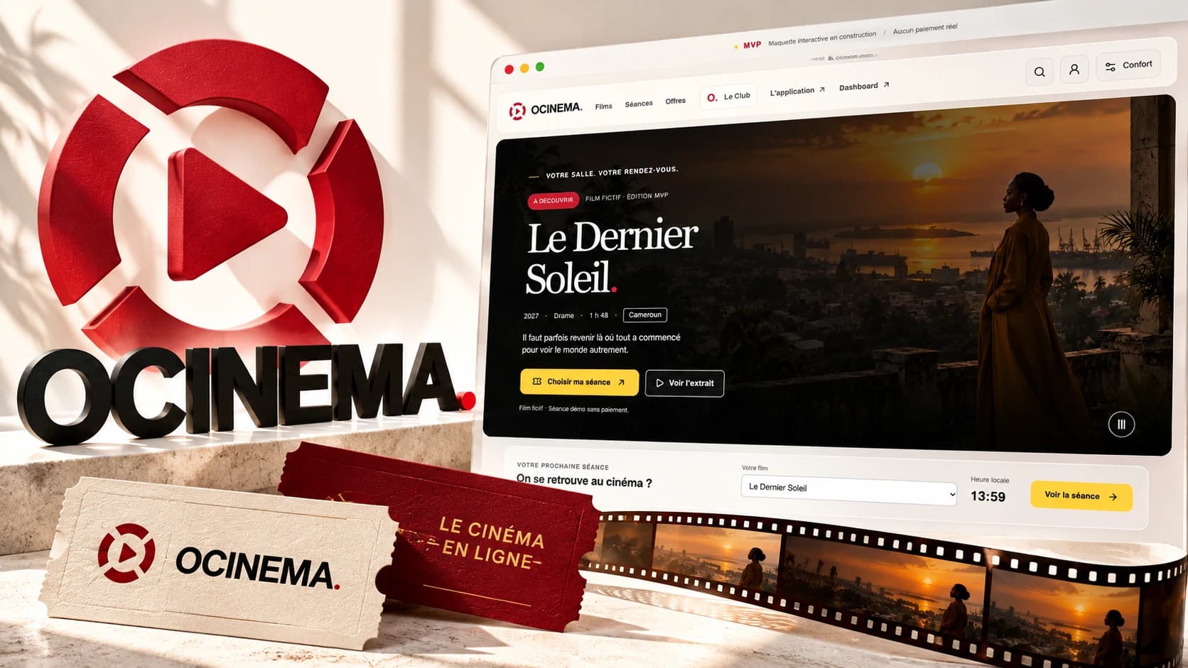 Voir le projet OCINEMA
