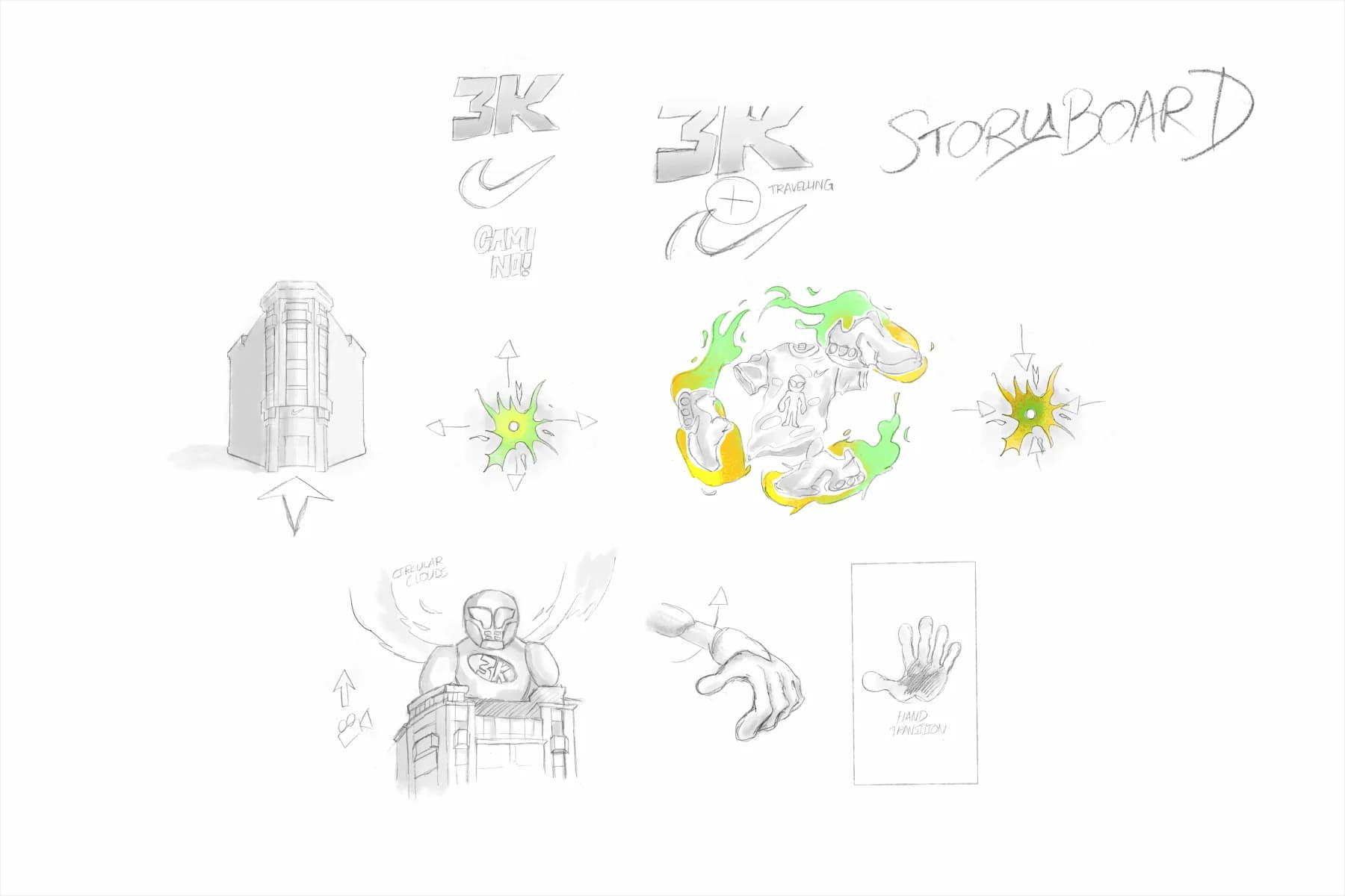 Nike × CaminoTV · Nike Storyboard