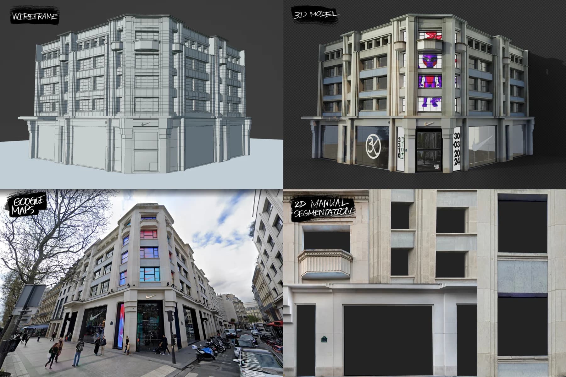 Nike × CaminoTV · Nike IRL Maps Recreation