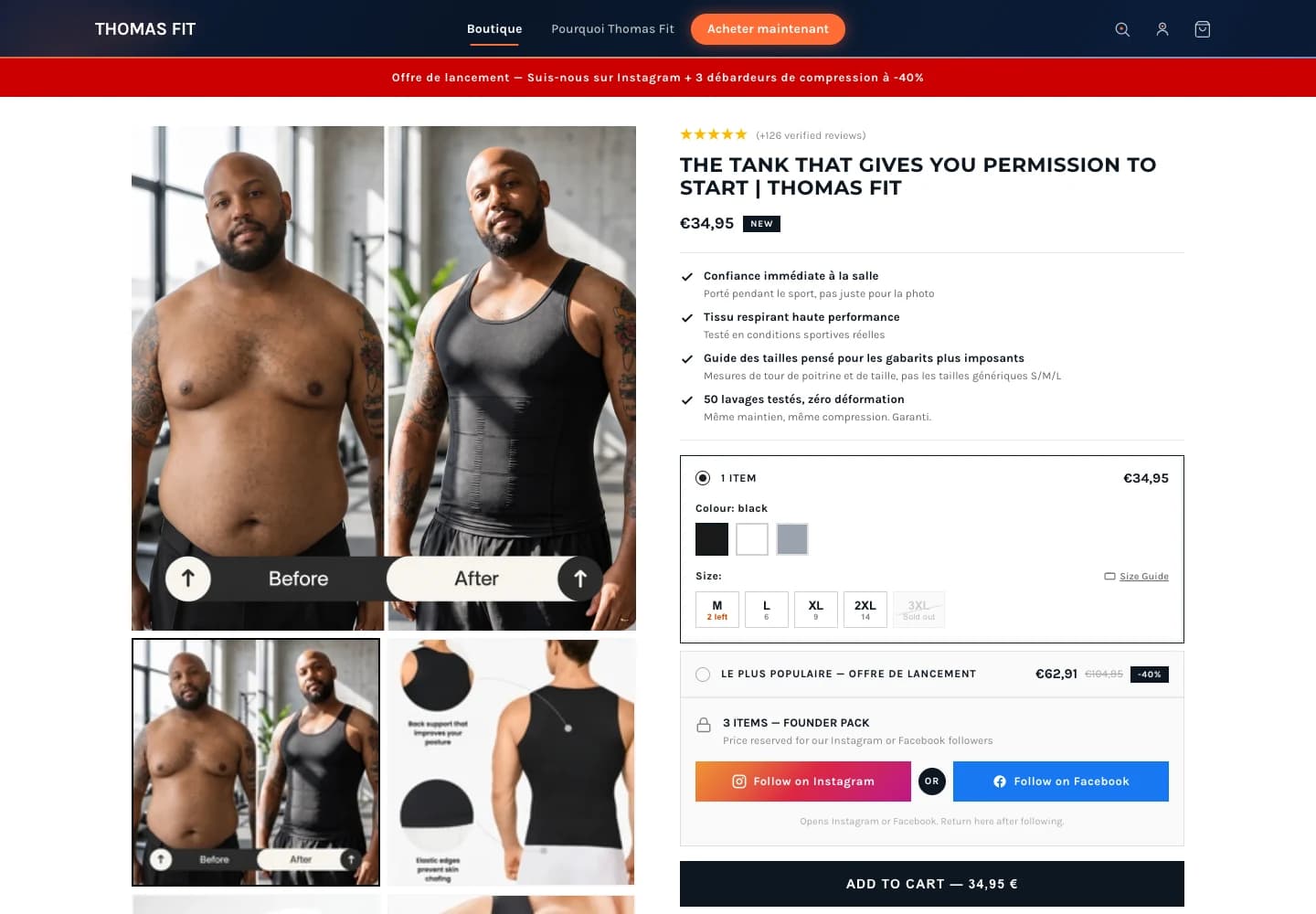 Archive du projet Thomas Fit
