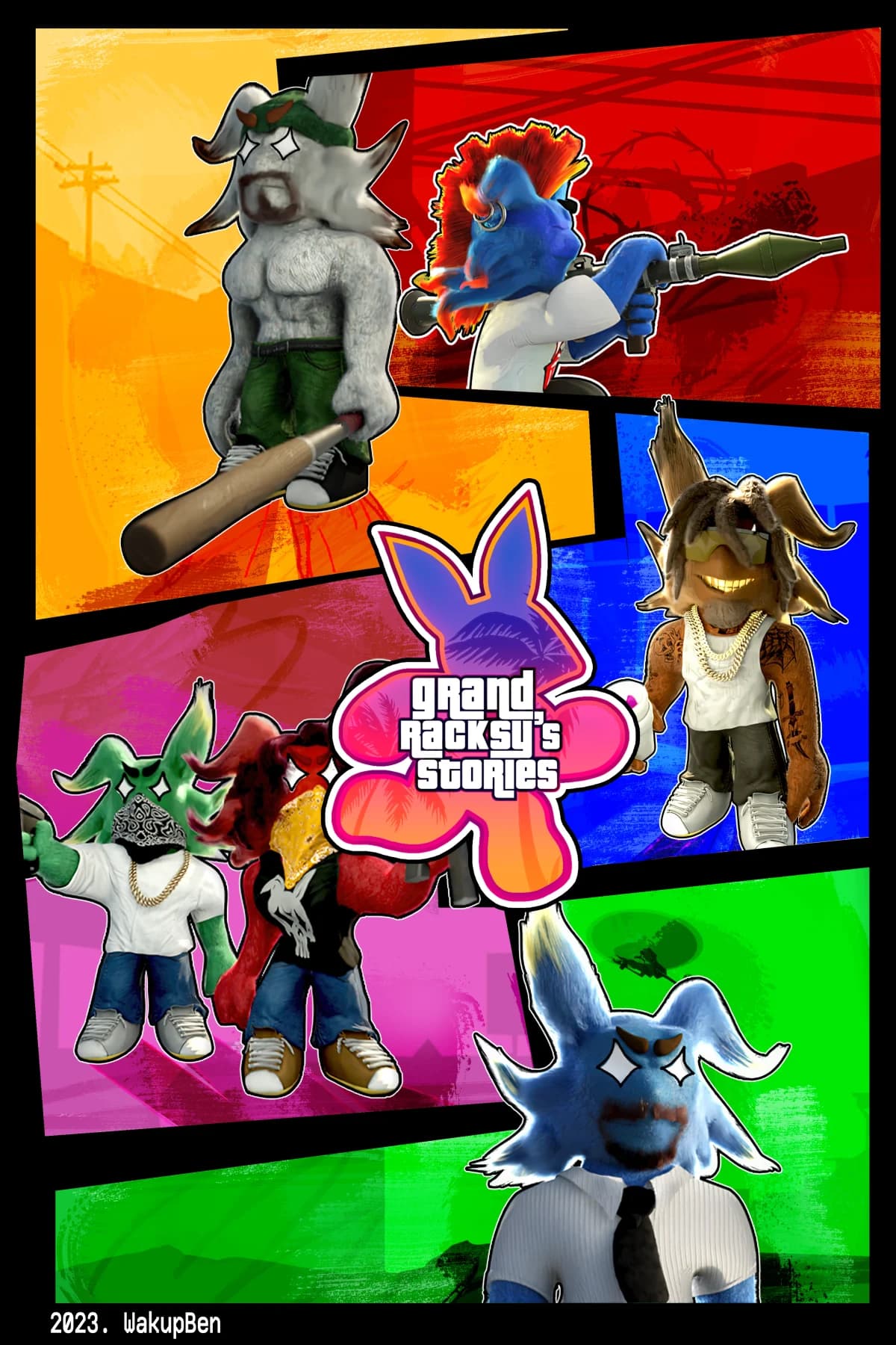 Racksy · Racksy Cover GTA Vertical