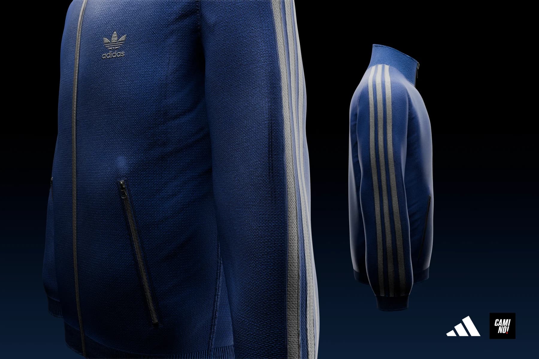 Adidas × CaminoTV — Comuni-tee 2nd Edition · détail de création