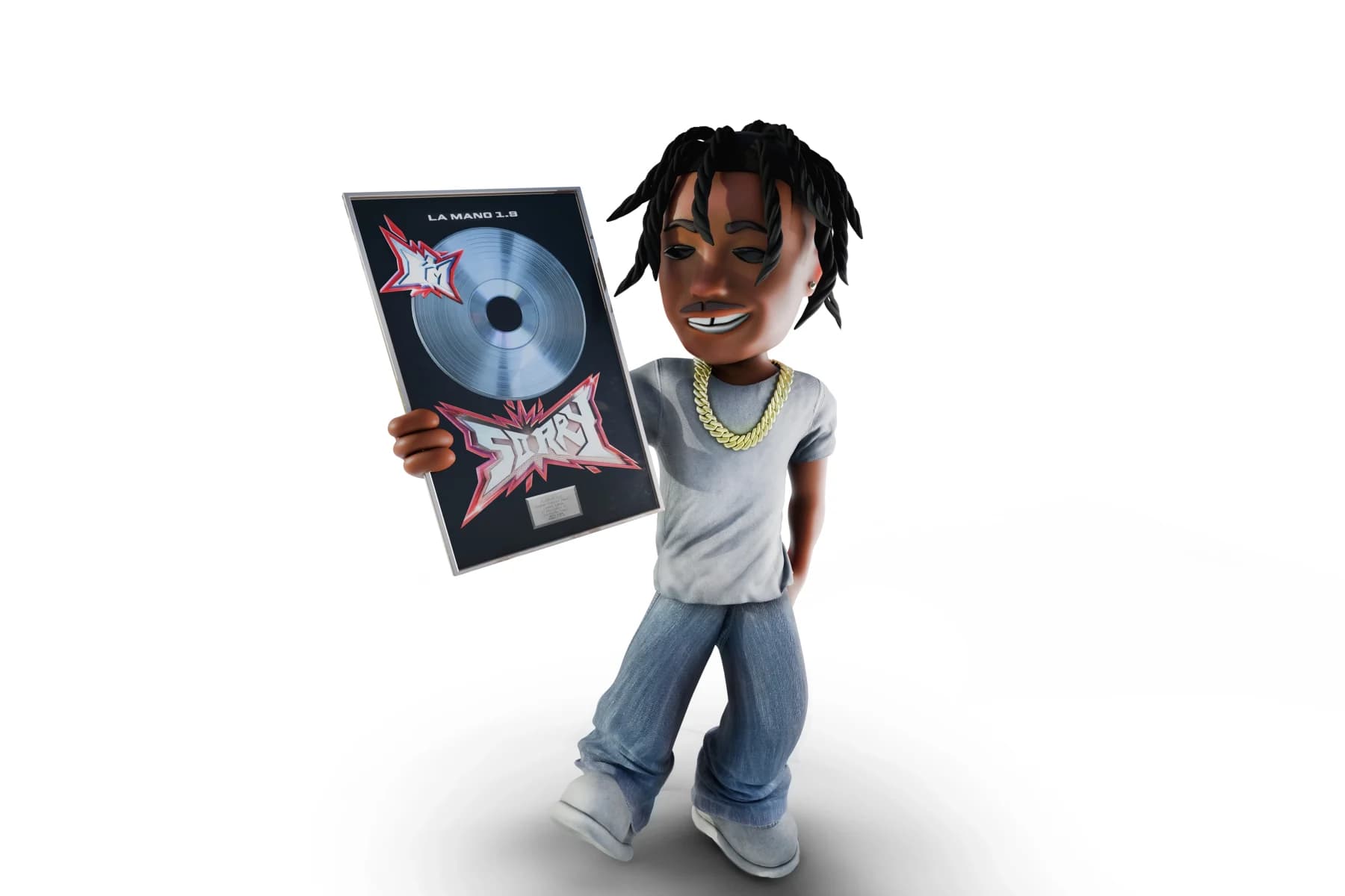 La Mano 1.9 — Cover du single « I'm Sorry » · détail de création