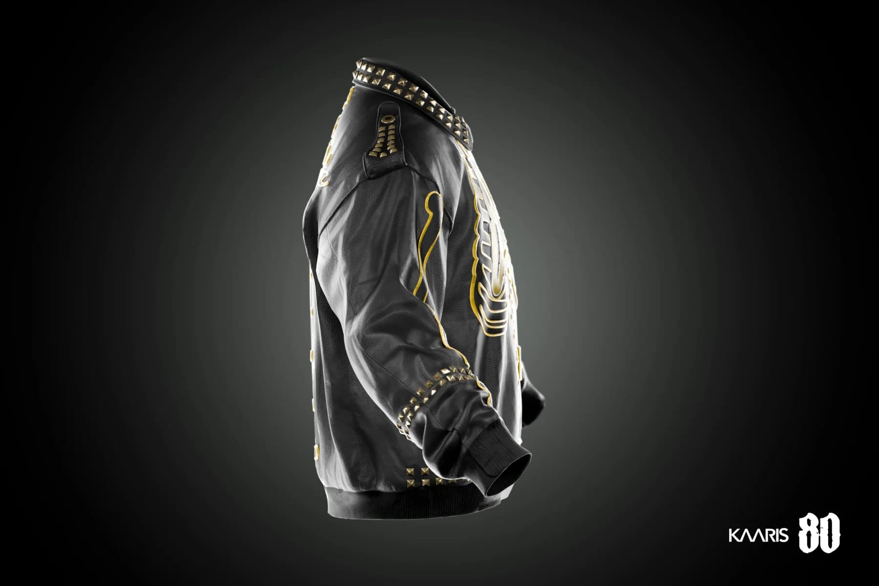 Kaaris × 80Cipper — Or Noir 10 ans · Veste — Side